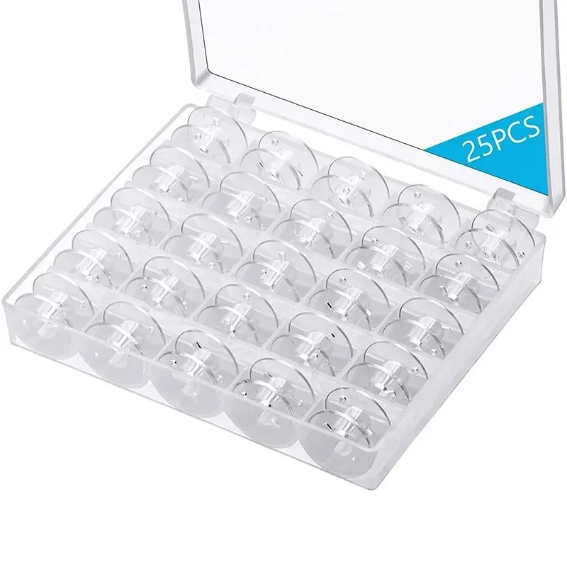 Textile Sewing Machine - 25pcs Set Bobbin Benang Bawah Mesin