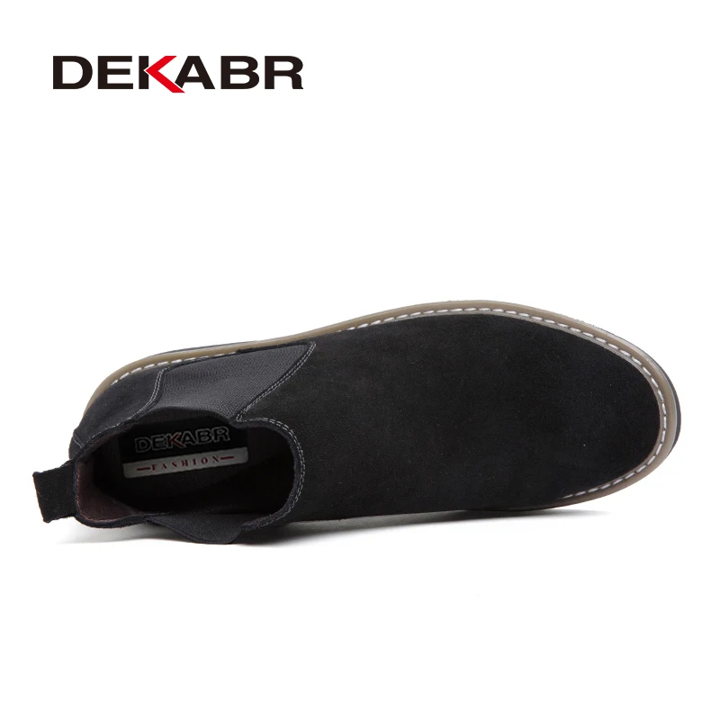 Sepatu Boots Pria DEKABR Merk  - Sewing Latex ulasan dan harga