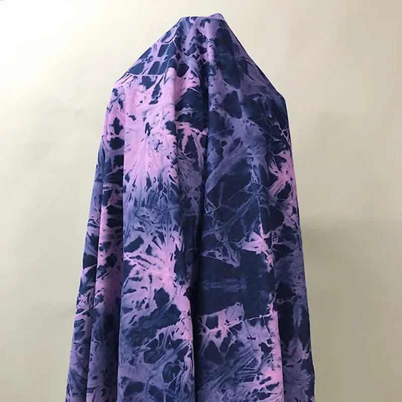Kain Denim Tie-Dye 50X170CM, K - Sewing Batik Fabric ulasan dan harga