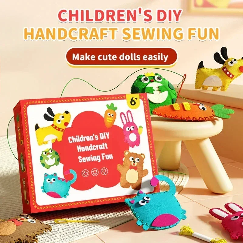 Boneka Diy mainan jahit hewan  - Sewing Thread In Textile ulasan dan harga