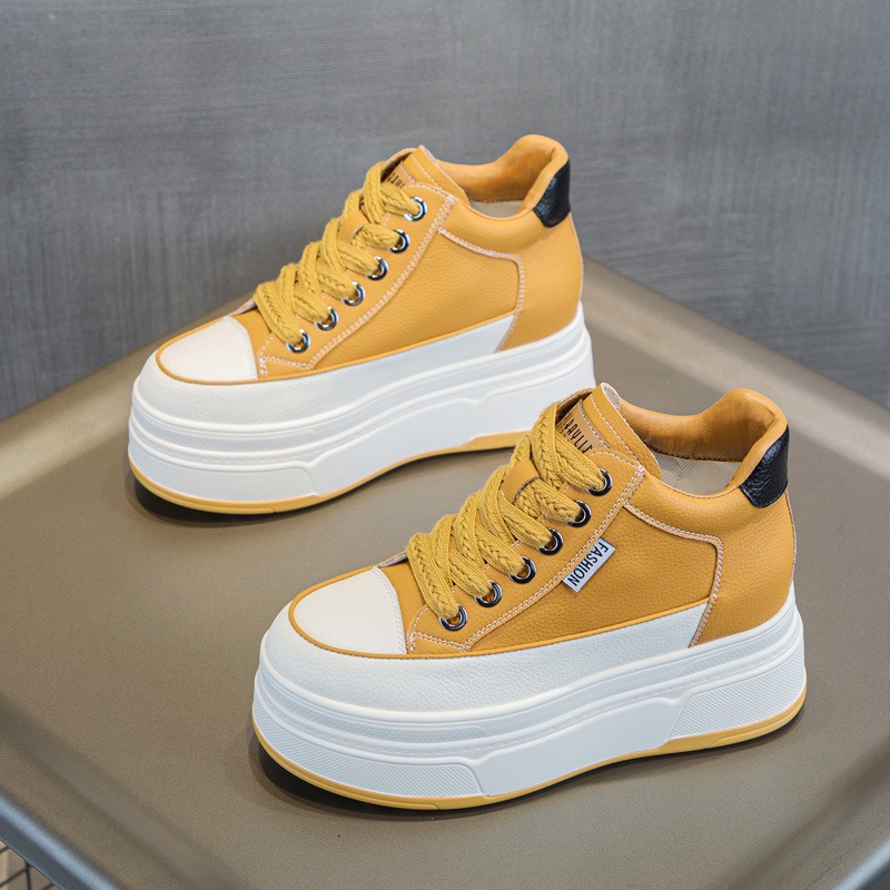 Sepatu Vulkanis Wanita Kulit A - Sewing Latex ulasan dan harga