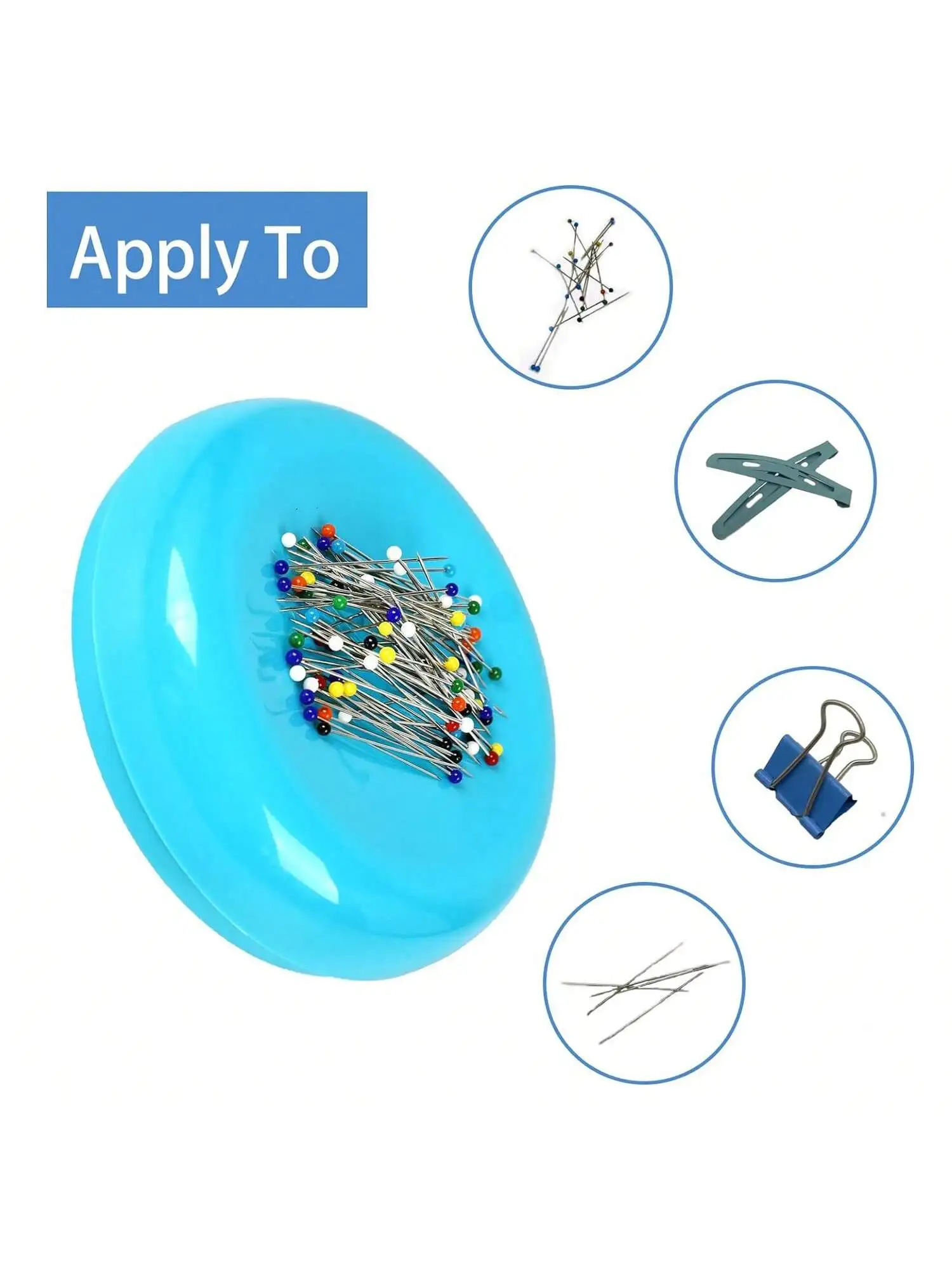 1 buah bantal Pin magnetik, ba - Sewing Gauge Ruler ulasan dan harga