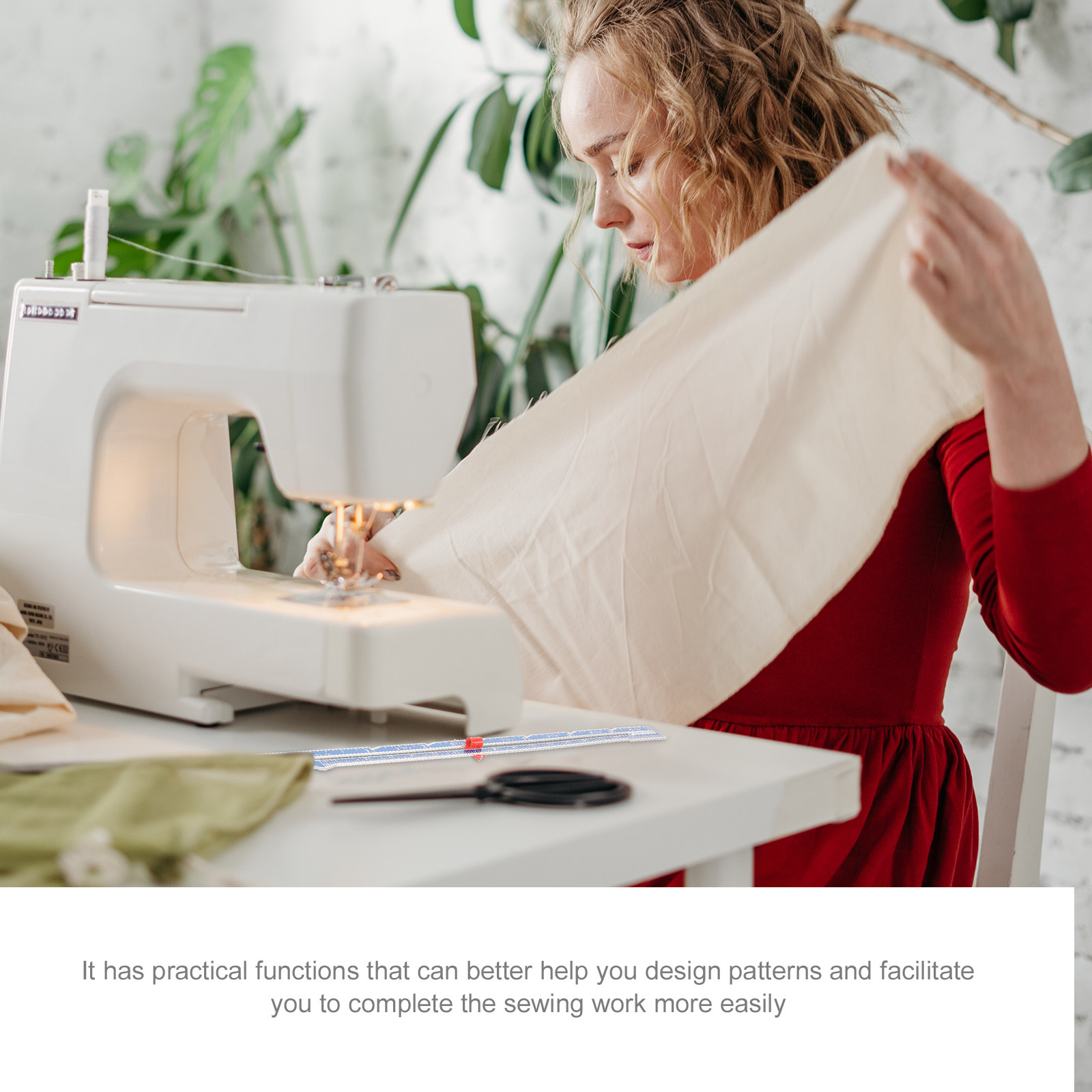 3 buah penggaris jahit alumini - Sewing Gauge Ruler ulasan dan harga